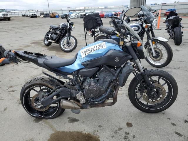  Salvage Yamaha Fz-07 09