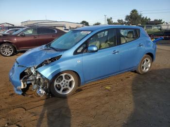  Salvage Nissan LEAF