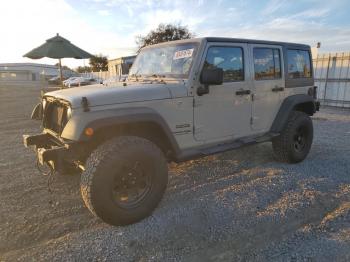  Salvage Jeep Wrangler