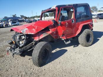  Salvage Jeep Wrangler