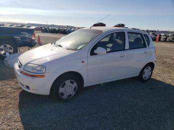  Salvage Chevrolet Aveo