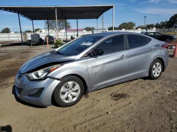  Salvage Hyundai ELANTRA