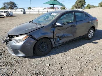  Salvage Toyota Corolla