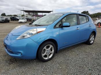  Salvage Nissan LEAF