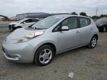  Salvage Nissan LEAF