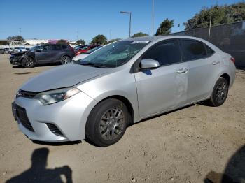  Salvage Toyota Corolla