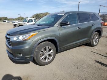  Salvage Toyota Highlander