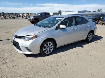  Salvage Toyota Corolla