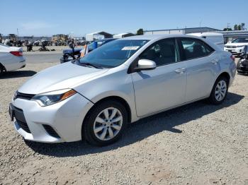  Salvage Toyota Corolla