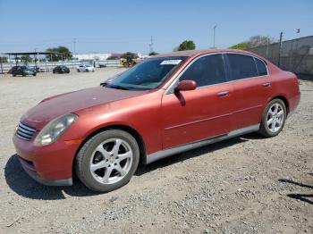  Salvage INFINITI G35