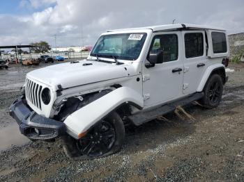  Salvage Jeep Wrangler