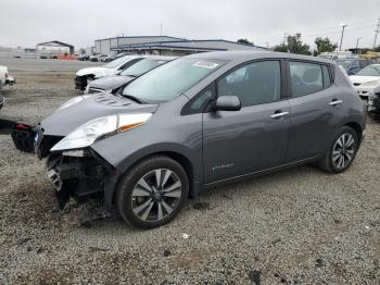  Salvage Nissan LEAF
