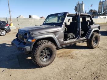 Salvage Jeep Wrangler