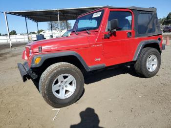  Salvage Jeep Wrangler