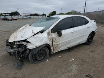  Salvage Toyota Corolla