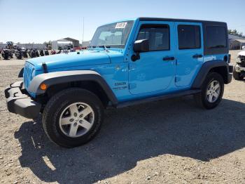  Salvage Jeep Wrangler