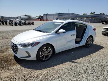  Salvage Hyundai ELANTRA