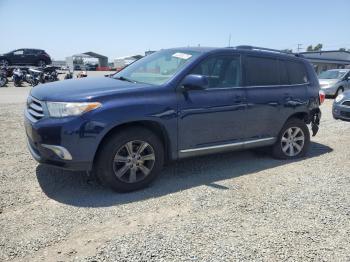  Salvage Toyota Highlander