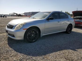  Salvage INFINITI G35