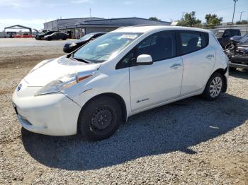  Salvage Nissan LEAF