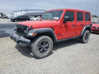  Salvage Jeep Wrangler