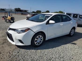  Salvage Toyota Corolla