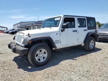  Salvage Jeep Wrangler