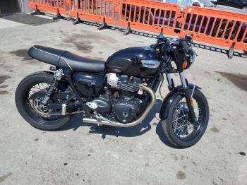  Salvage Triumph Motorcycle Bonneville