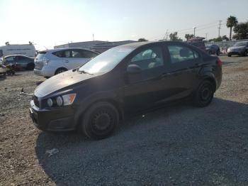  Salvage Chevrolet Sonic