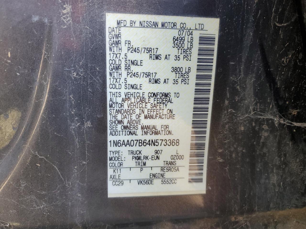 Nissan Titan Xe Image 10