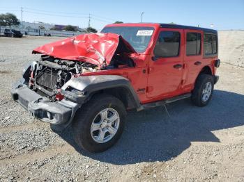  Salvage Jeep Wrangler