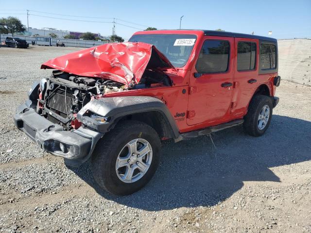  Salvage Jeep Wrangler