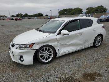  Salvage Lexus Ct