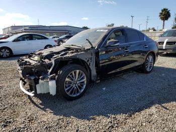  Salvage INFINITI Q50