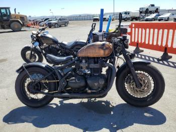  Salvage Triumph Motorcycle Bonneville