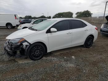  Salvage Toyota Corolla