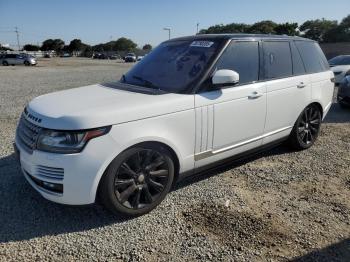  Salvage Land Rover Range Rover