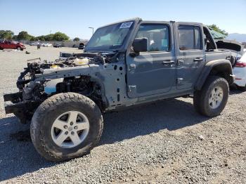  Salvage Jeep Wrangler