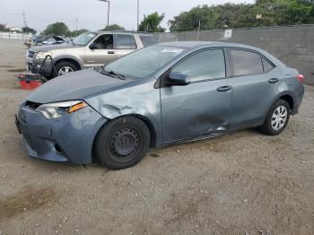  Salvage Toyota Corolla