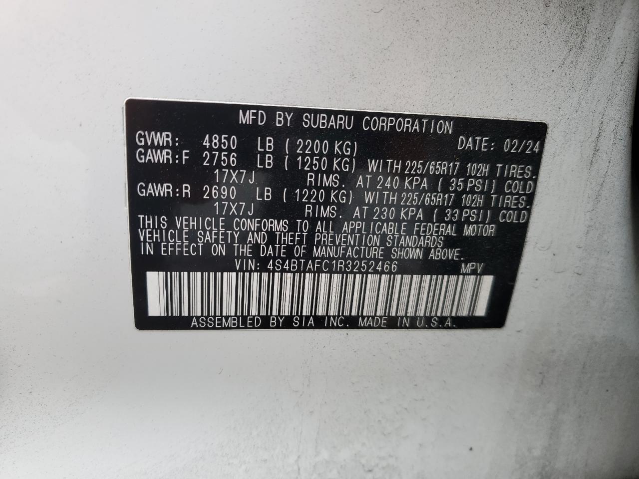 Subaru Outback Premium Image 2