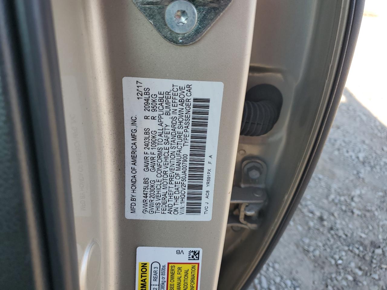 Honda Accord Exl Image 11