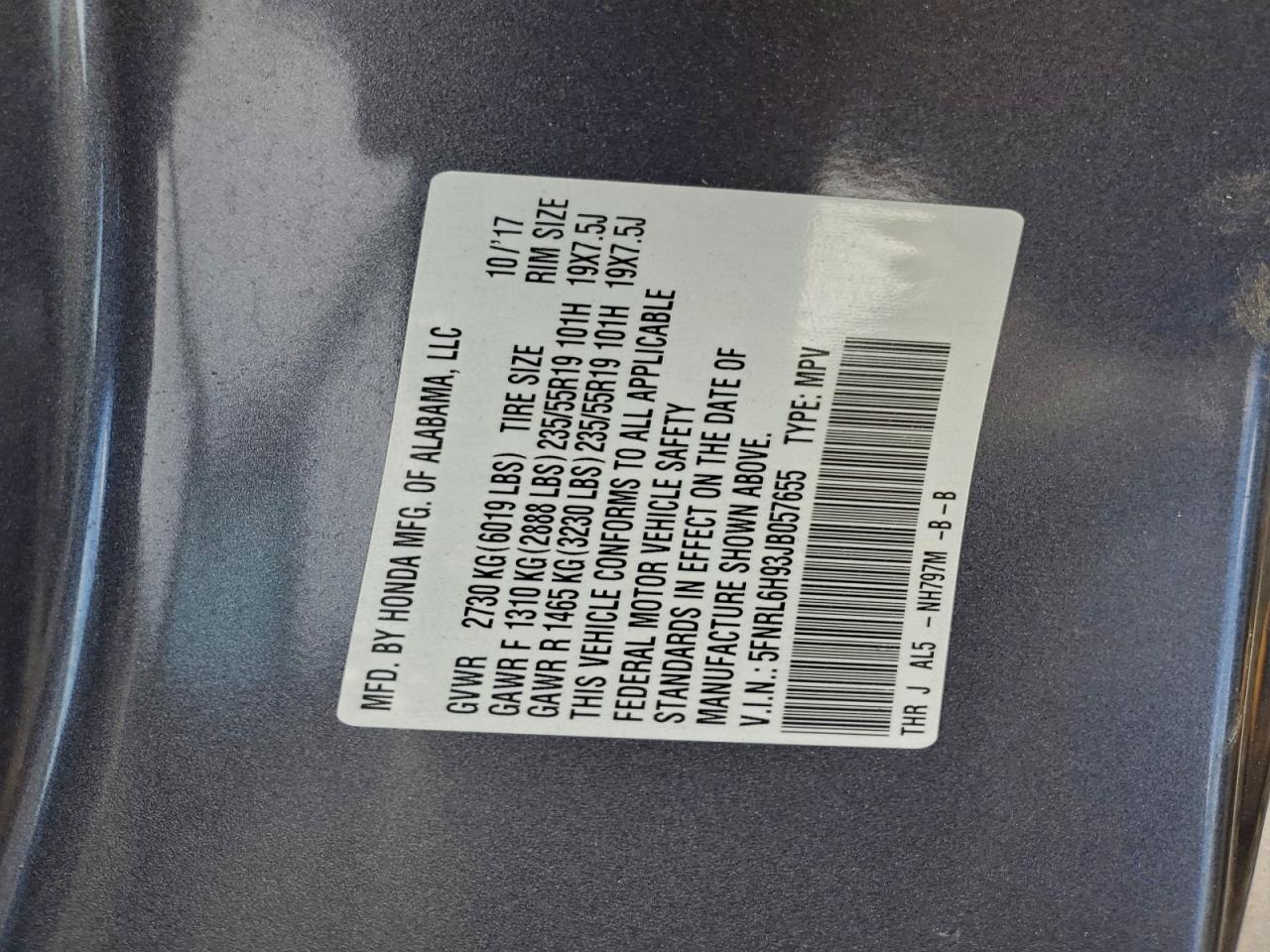 Honda Odyssey Elite Image 13