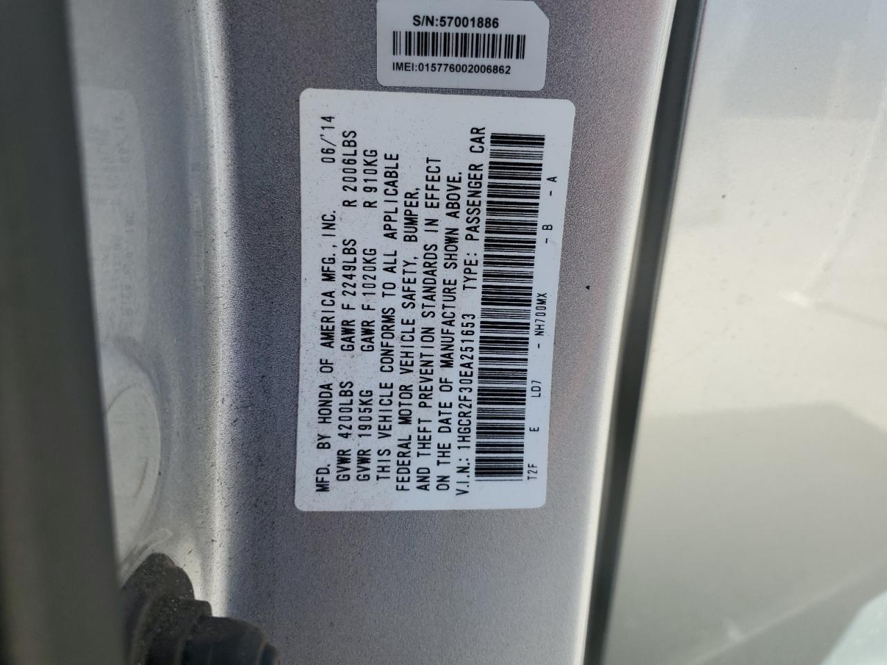 Honda Accord Lx Image 10