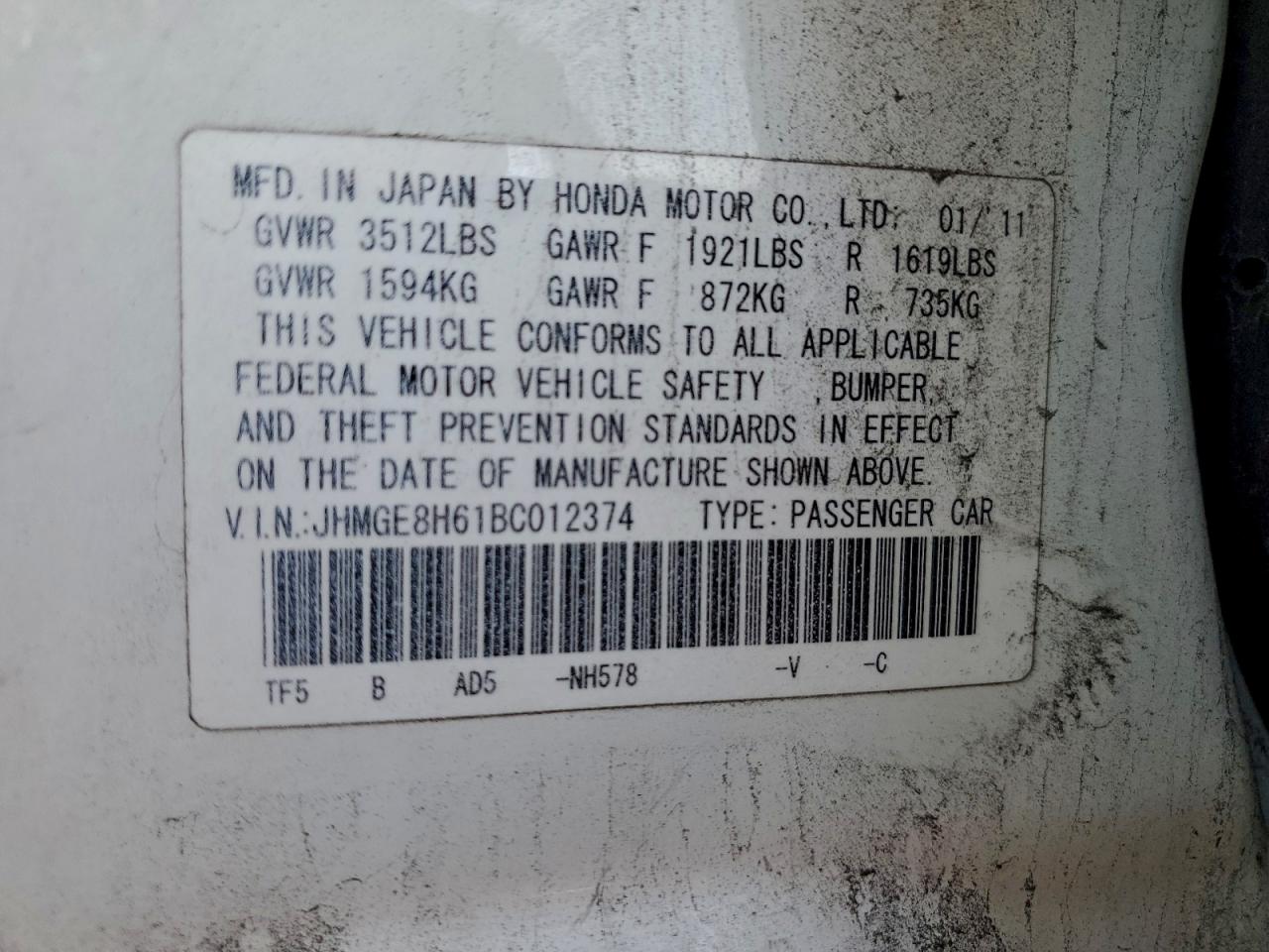 Honda Fit Sport Image 12