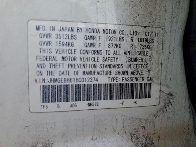 Honda Fit Sport Image 12