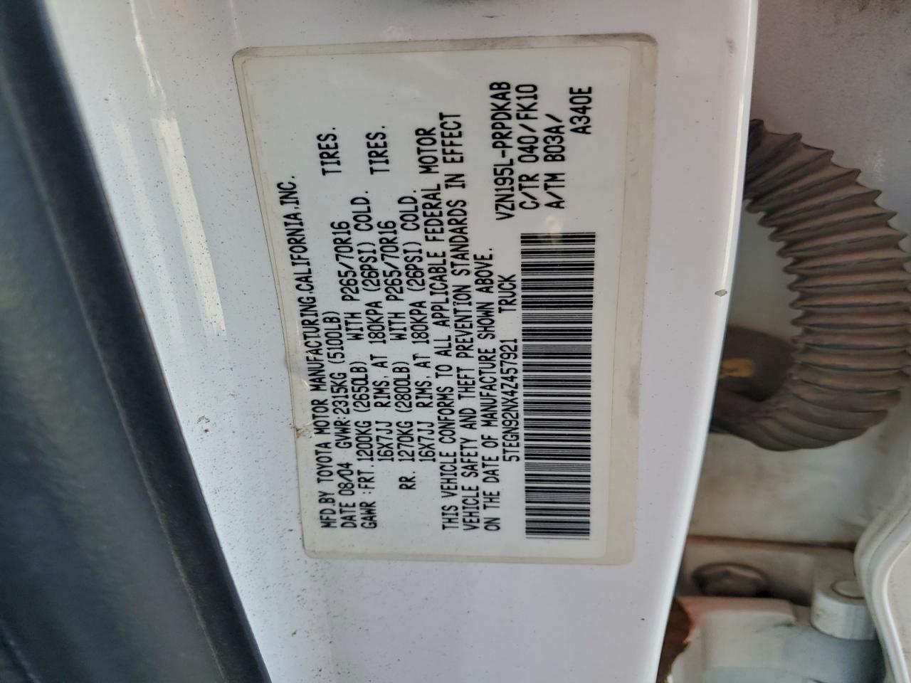 Toyota Tacoma Double Cab Prerunner Image 11