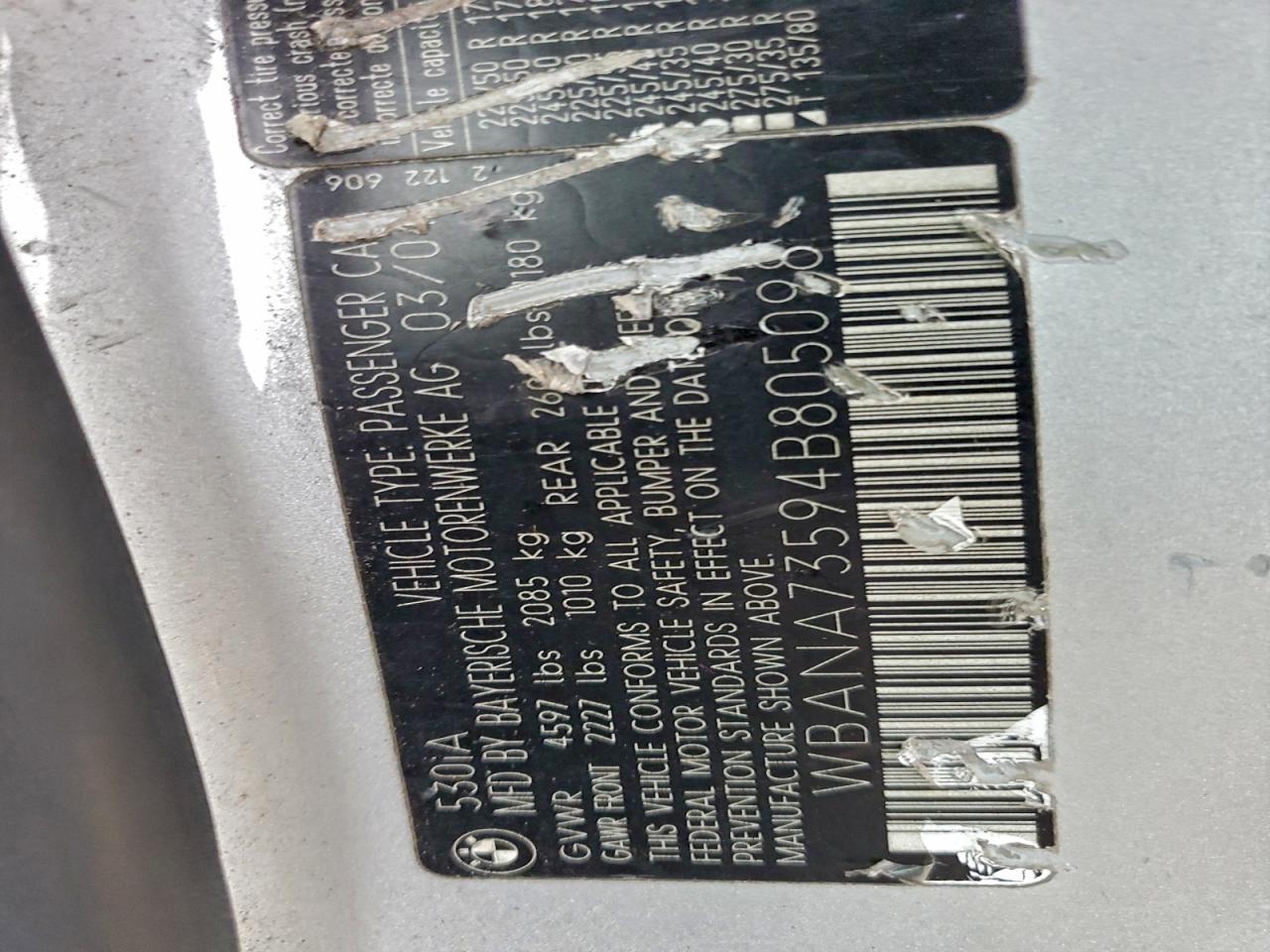 BMW 5 Series I Image 3