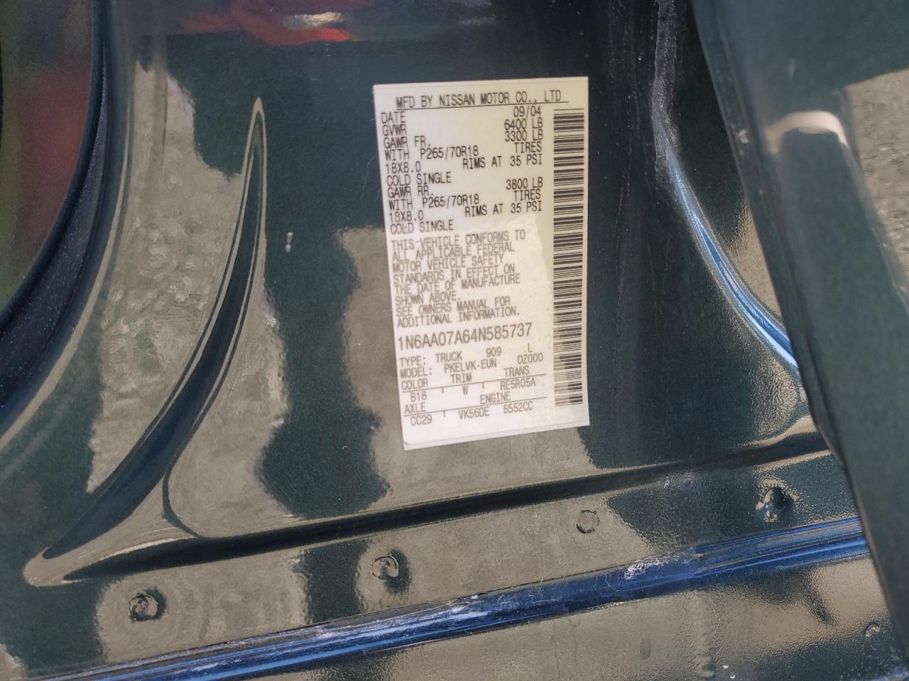 Nissan Titan Xe Image 11