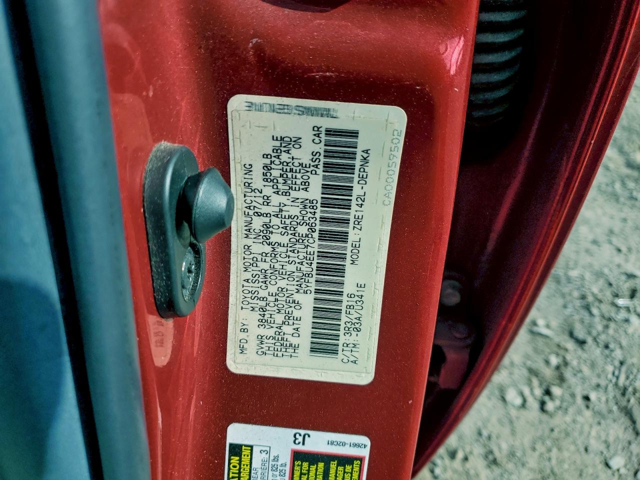 Toyota Corolla Base Image 8