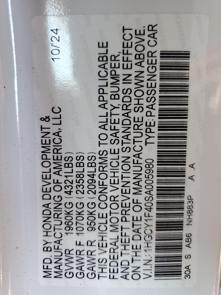 Honda Accord Se Image 7